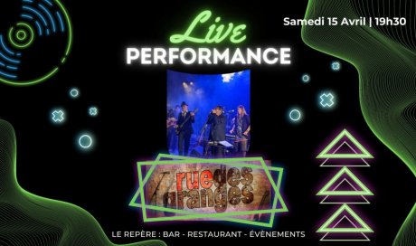 Rue des Granges en concert dans votre bar et restaurant Le Repère Pont de Vaux - 15 avril