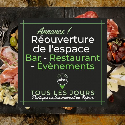 L'espace Bar Restaurant  & Évènements du Repère Pont de Vaux réouvre ses portes!