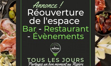 L'espace Bar Restaurant  & Évènements du Repère Pont de Vaux réouvre ses portes!