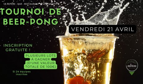 Tournoi de Beer Pong dans votre Bar Le Repère Pont de Vaux - 21 avril 2023