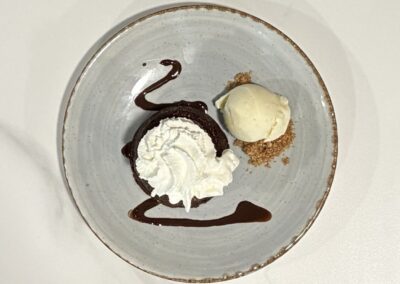 Dessert au restaurant Le Repère à Gorrevod