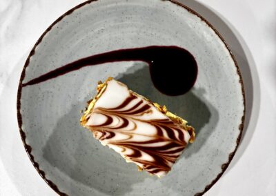 Dessert au restaurant Le Repère à Gorrevod