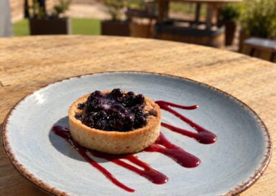 Tarte à la myrtille